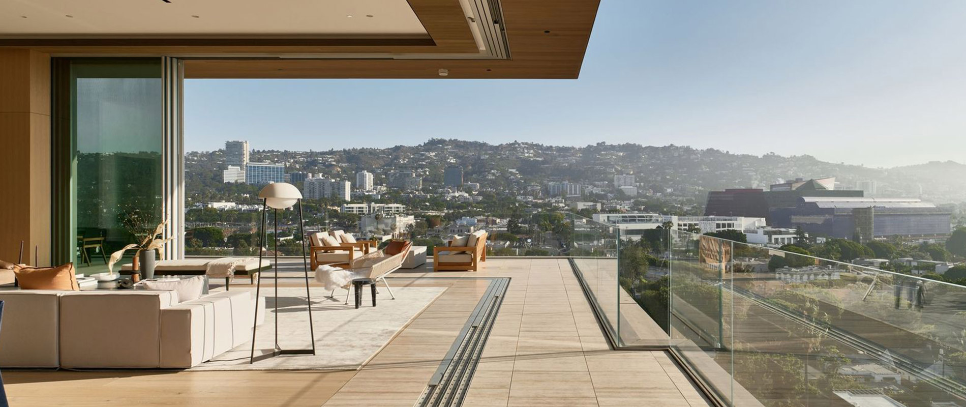 View of A West Hollywood Penthouse Just Sold for $24 Million, One of L.A.’s ...